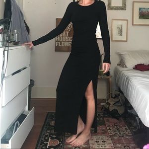 James Perse Long Sleeve Maxi Dress